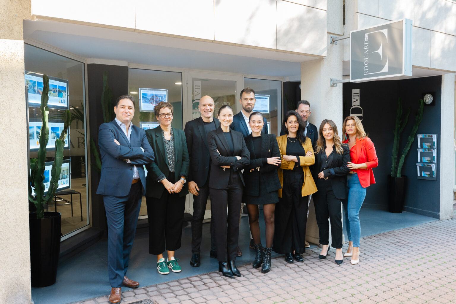 Cas client Edouard VII Immobilier — SEO local Menton